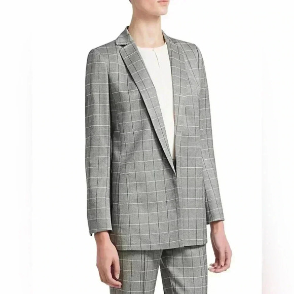 Akris Punto Alan Plaid Wool Jacket NEW - Picture 1 of 8